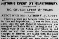 Opening of the First Church