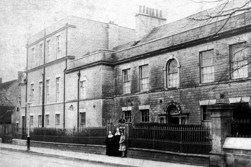 An Early Photo of Church and Convent